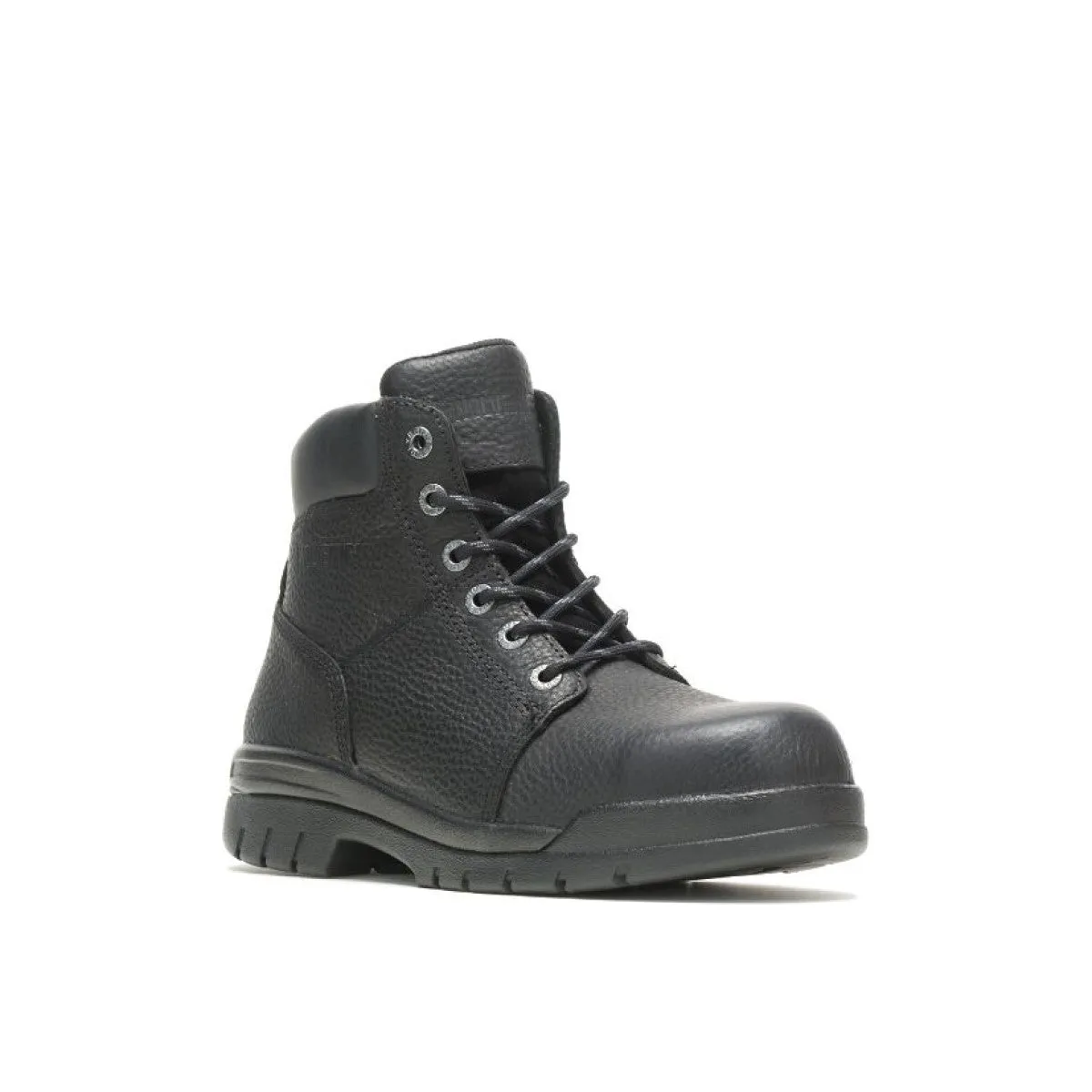 WOLVERINE W04714-EW MARQUETTE 6'' ST MN'S (Extra Wide) Black Leather Work Boots