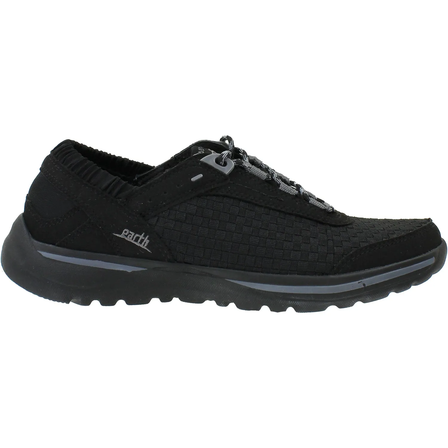 Women's Earth Agile Black Woven Fabric