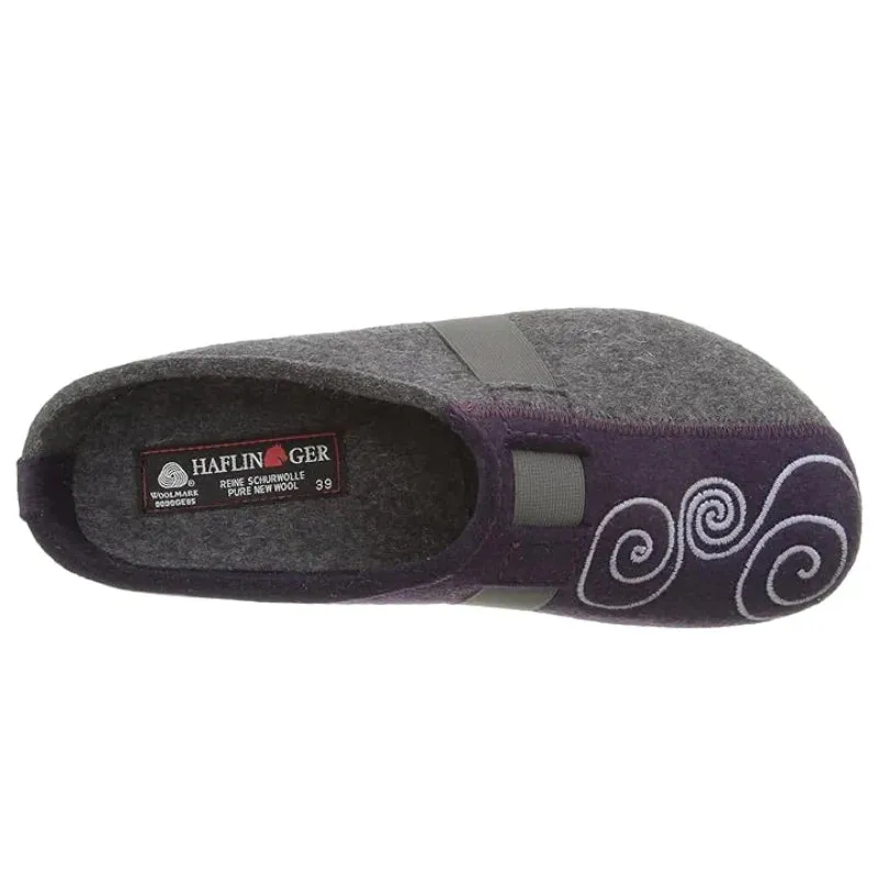 Women's Haflinger Magic Color: Eggplant