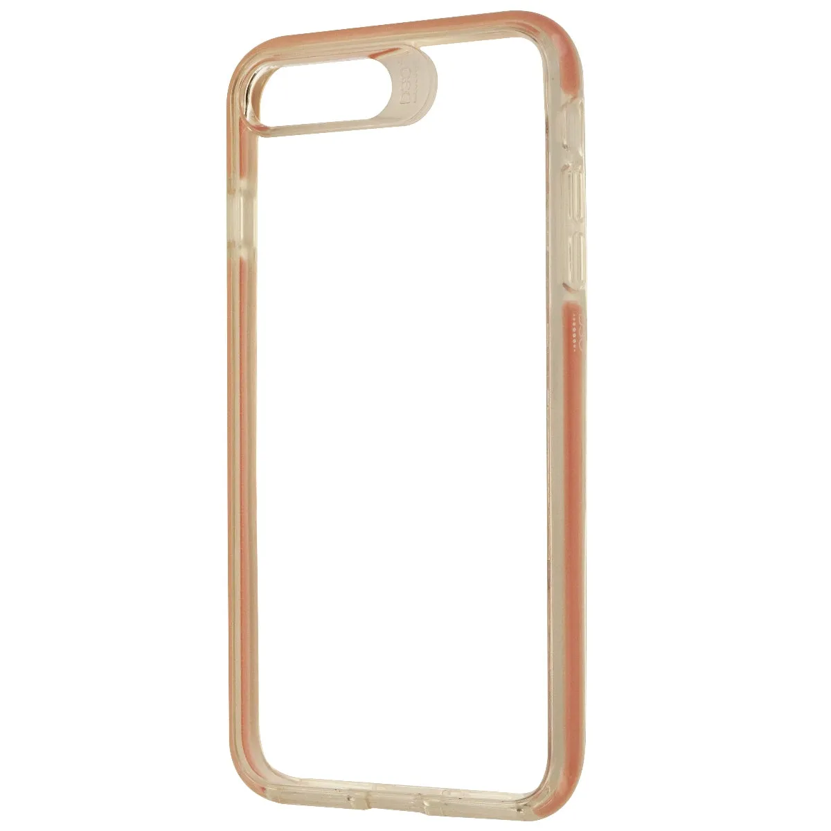 ZAGG D30 Piccadilly Hybrid Case for iPhone 8 Plus/7 Plus - Clear/Pink Rose Gold